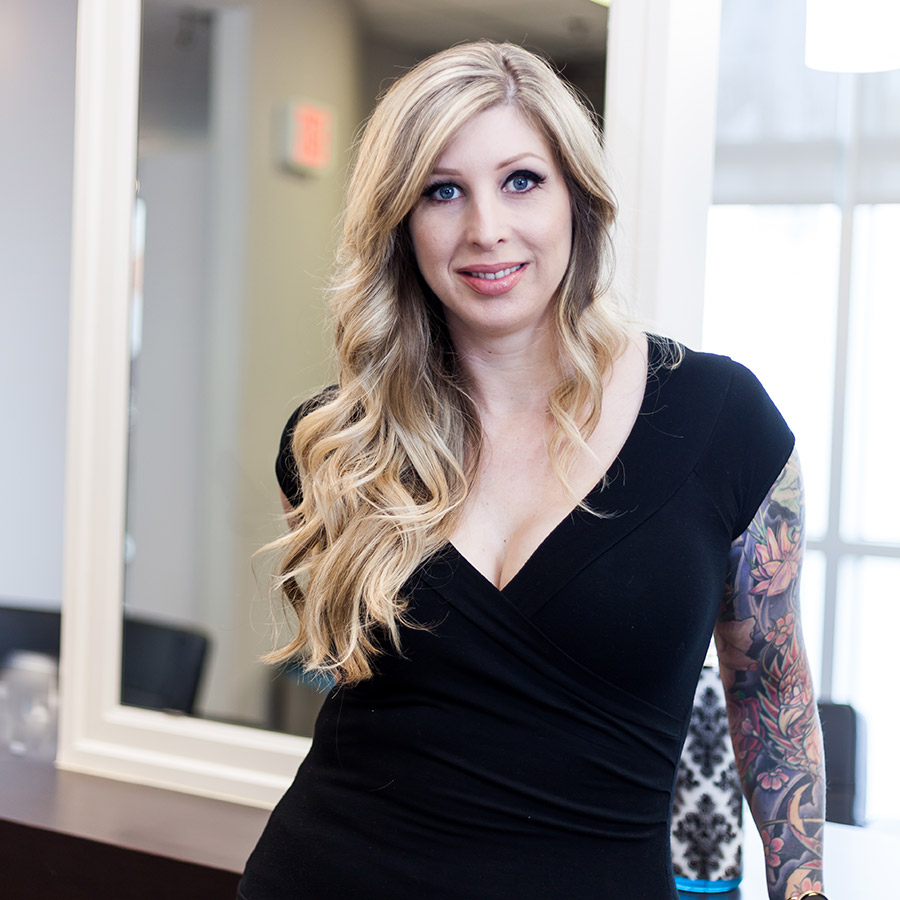 Amy Silver, owner Vibe Salon Bedford