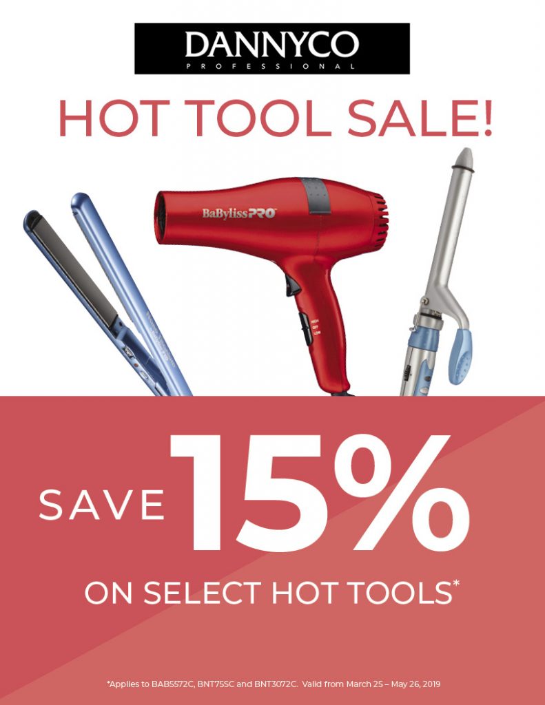 15% off Dannyco Hot Tools, Vibe