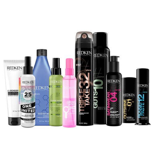 Redken products sold in Halifax NS at Vibe Salon & Spa in Bedford